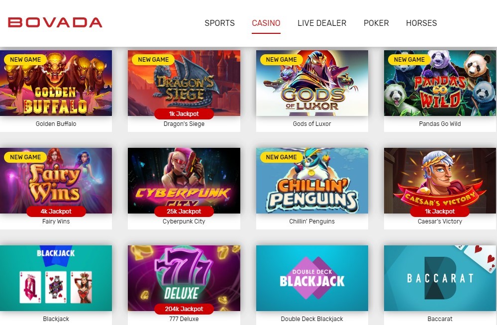 Bovada Casino: Online Slots